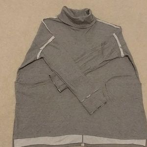 Free people thin turtle neck sweatshirt